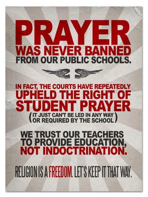 what case banned prayer in public schools